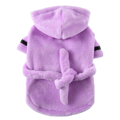 Pet Dog Bathrobe – Soft Pajamas & Drying Towel