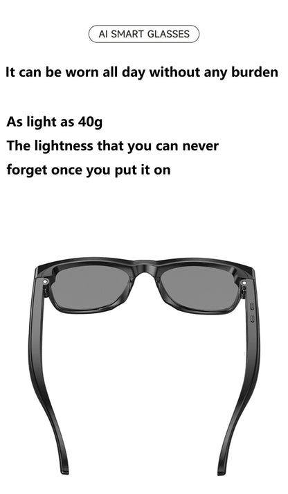 4K AI Smart Glasses with Camera & Bluetooth Calls