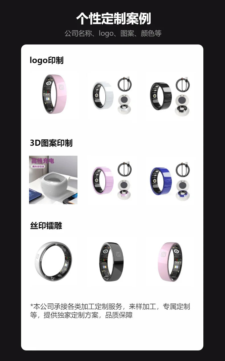 TK8 Smart Ring – NFC, Health & Sleep Monitor