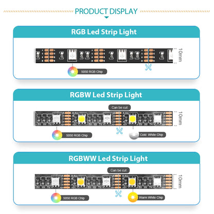 Smart LED Strip Light – RGB/RGBW, WiFi & Zigbee