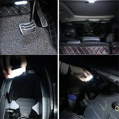 Wireless LED Car Interior Lights – USB Rechargeable