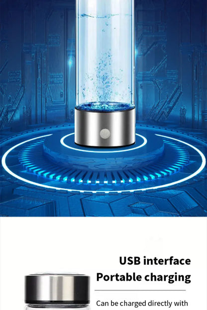 Portable Hydrogen Water Bottle – Ionizer for Daily Use