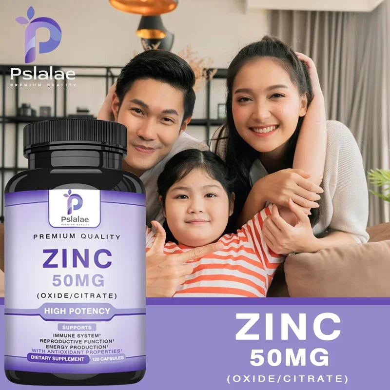 Zinc for Immunity & Energy Boost
