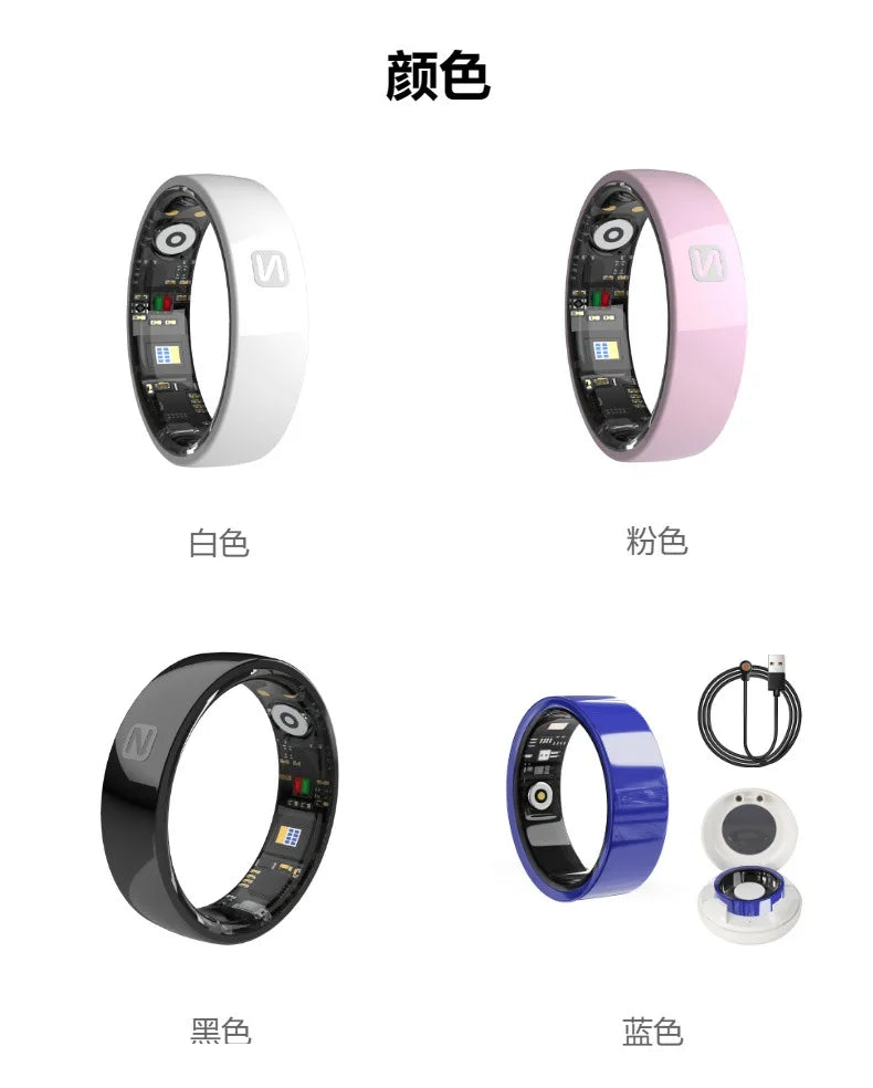 TK8 Smart Ring – NFC, Health & Sleep Monitor