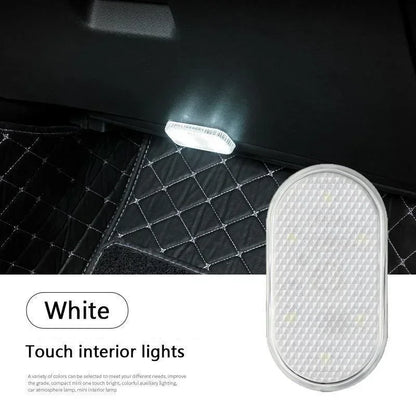Wireless LED Car Interior Lights – USB Rechargeable