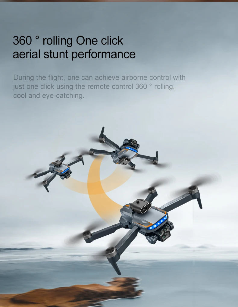 P18 RC Drone – Dual 8K Cameras & Obstacle Avoidance