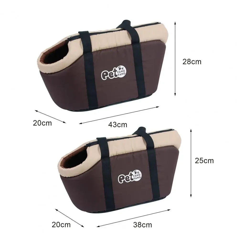 Soft-Sided Pet Carrier Tote – Adjustable & Breathable