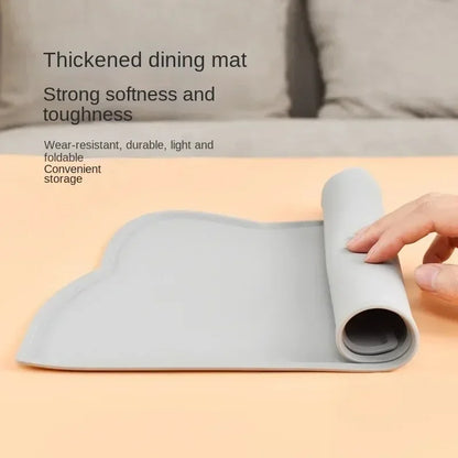 Non-Slip Silicone Pet Food Mat – Leak-Proof
