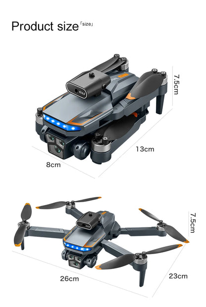 P18 RC Drone – Dual 8K Cameras & Obstacle Avoidance