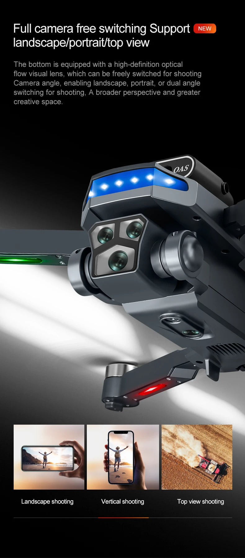 P18 RC Drone – Dual 8K Cameras & Obstacle Avoidance