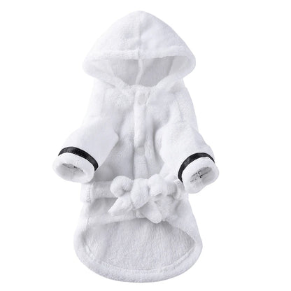 Pet Dog Bathrobe – Soft Pajamas & Drying Towel
