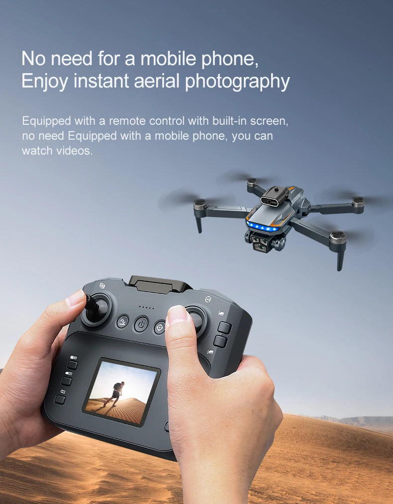P18 RC Drone – Dual 8K Cameras & Obstacle Avoidance