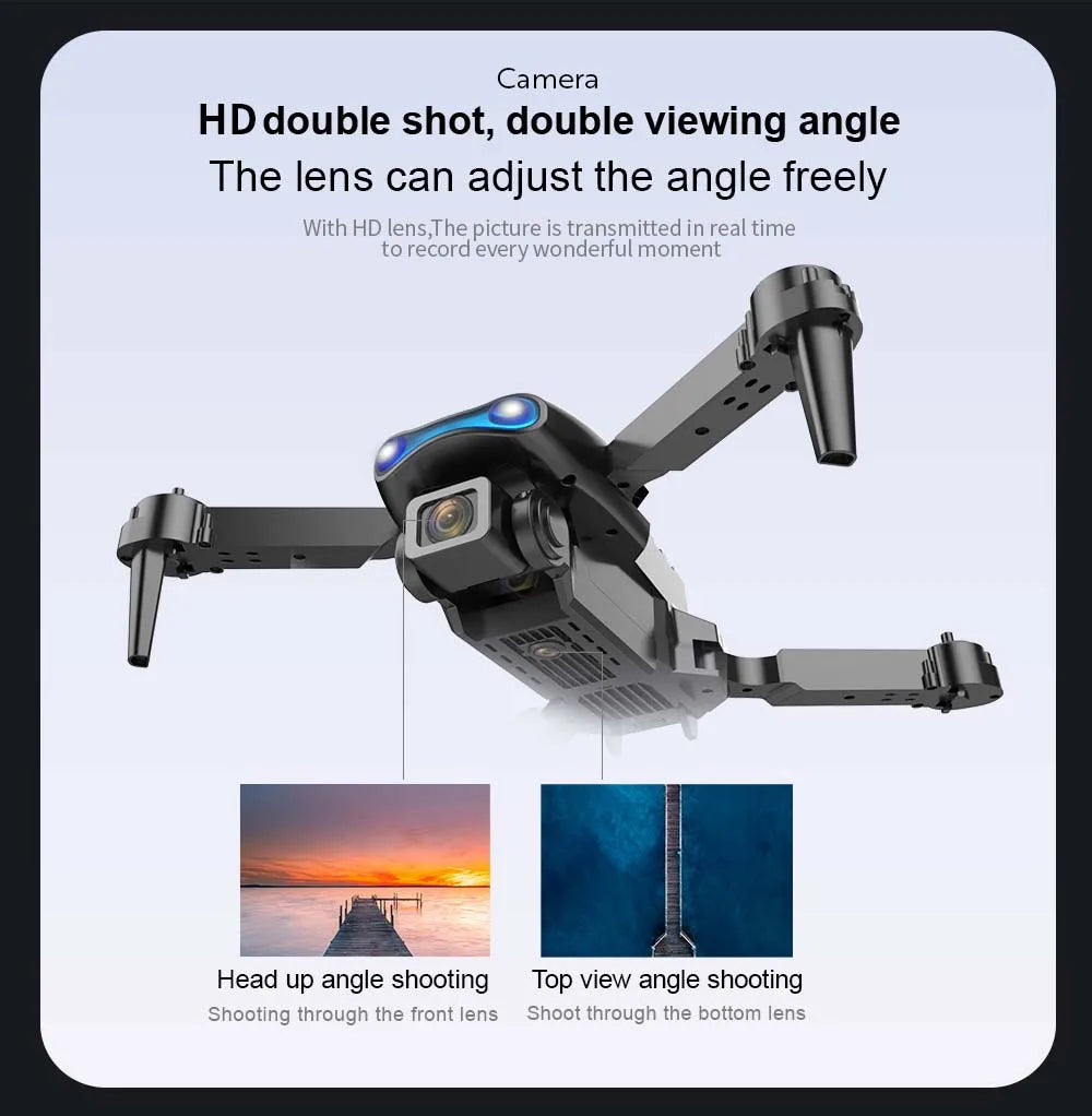 E99Pro 4K Drone – Dual Camera & Obstacle Avoidance